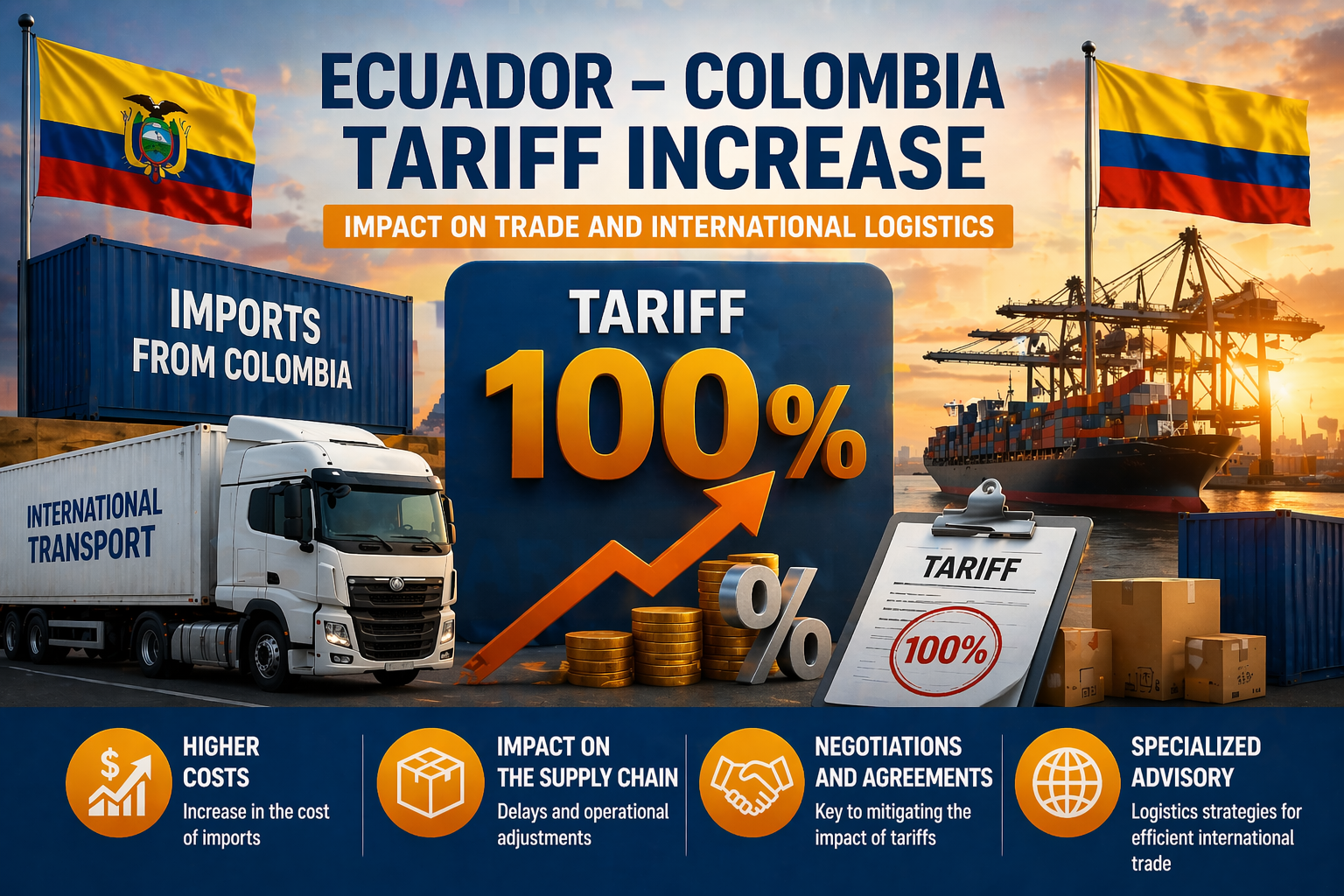 Ecuador-Colombia Tariff Increase: What Does the 100% Tax Mean for Bilateral Trade?
